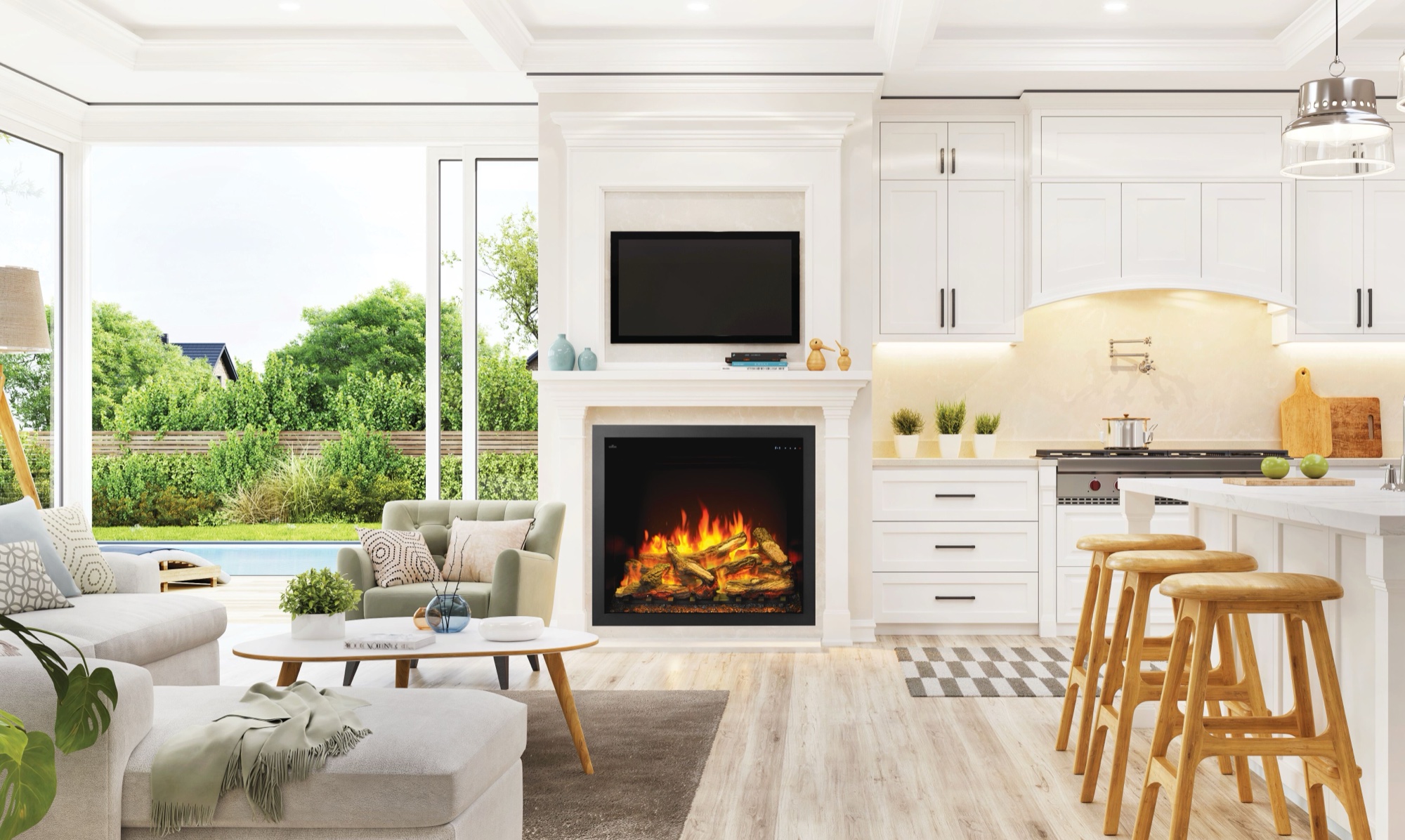 The Napoleon: Elevation NEFB36H, available from SnowBelt Fireplace & Stove in Stevens Point, WI