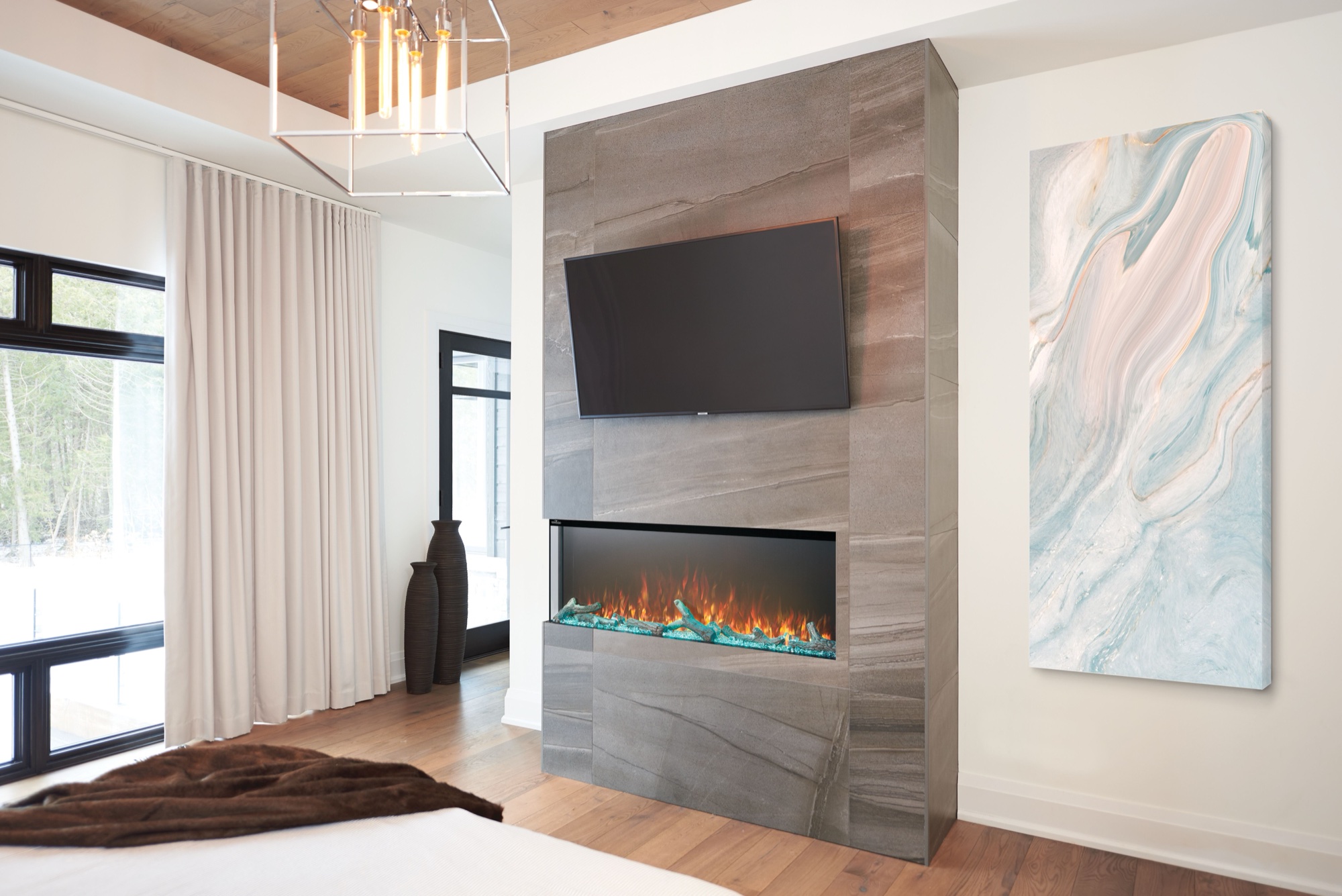 The Napoleon: Trivista Primis NEFB50H-3SV, available from SnowBelt Fireplace & Stove in Stevens Point, WI